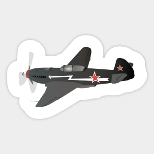 Soviet Yak-3 WW2 Fighter Aircraft Sticker